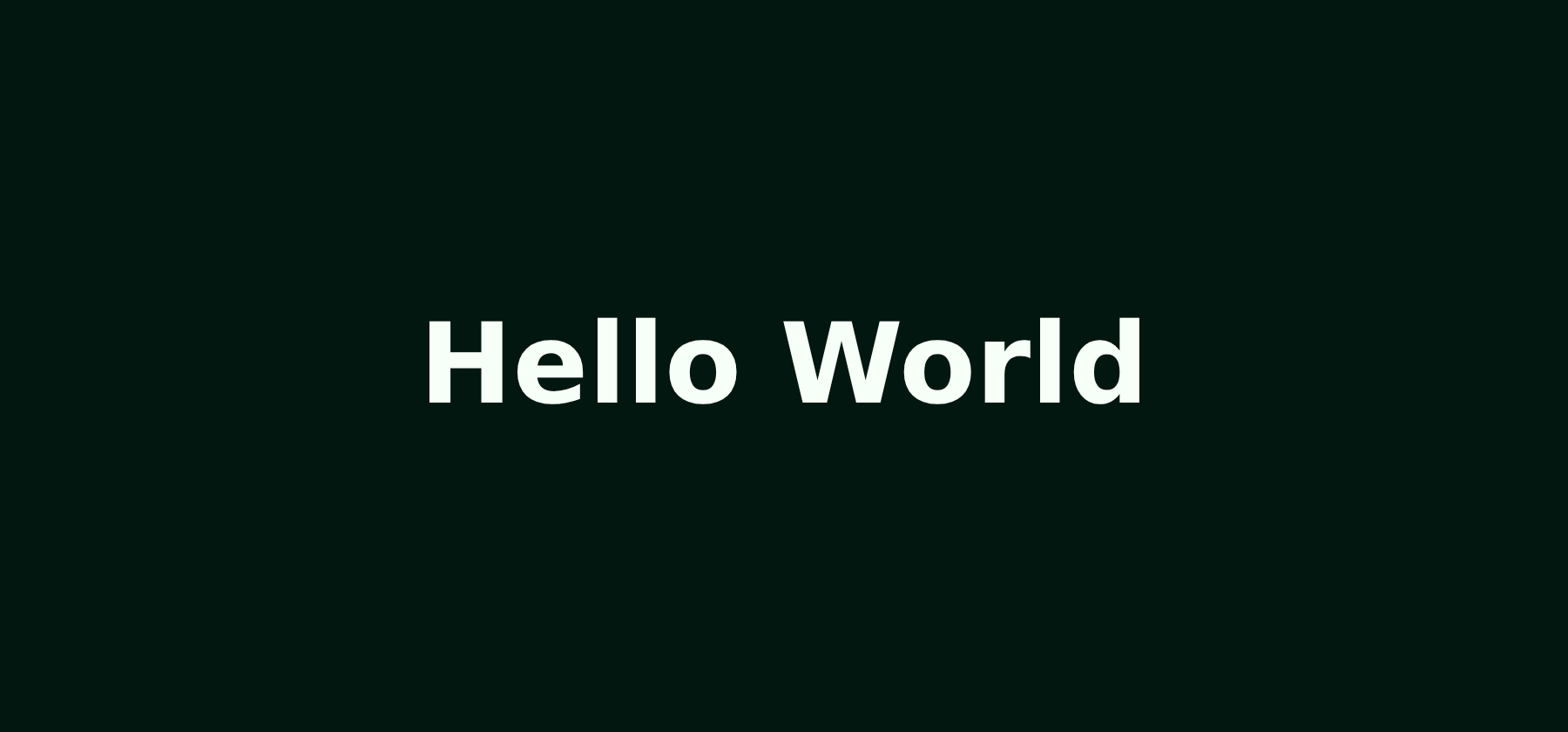 The Hello World page generated end-to-end by the free OllaBridge model and approved by mb