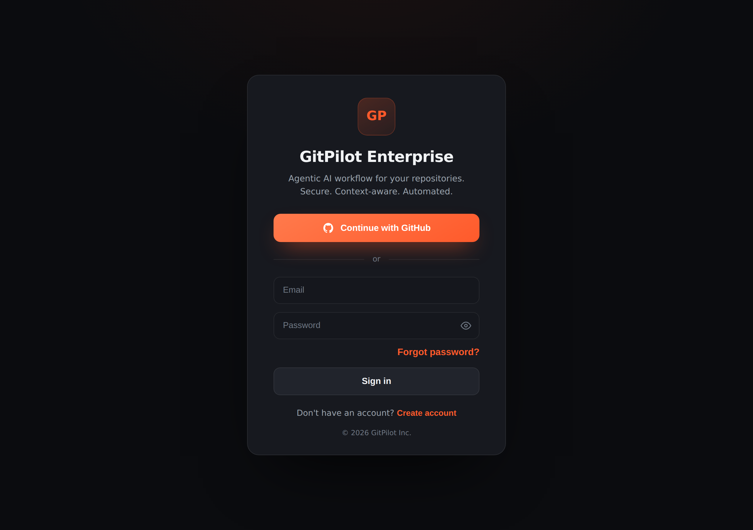 GitPilot device authorization